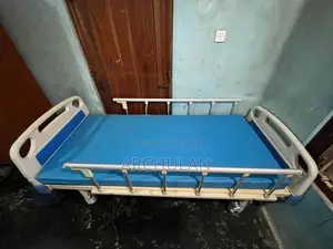 Head Side Adjustable Patient Bed with Mattress
