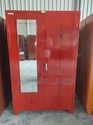 New 6x4 Steel Cupboard With Mirror (O1)