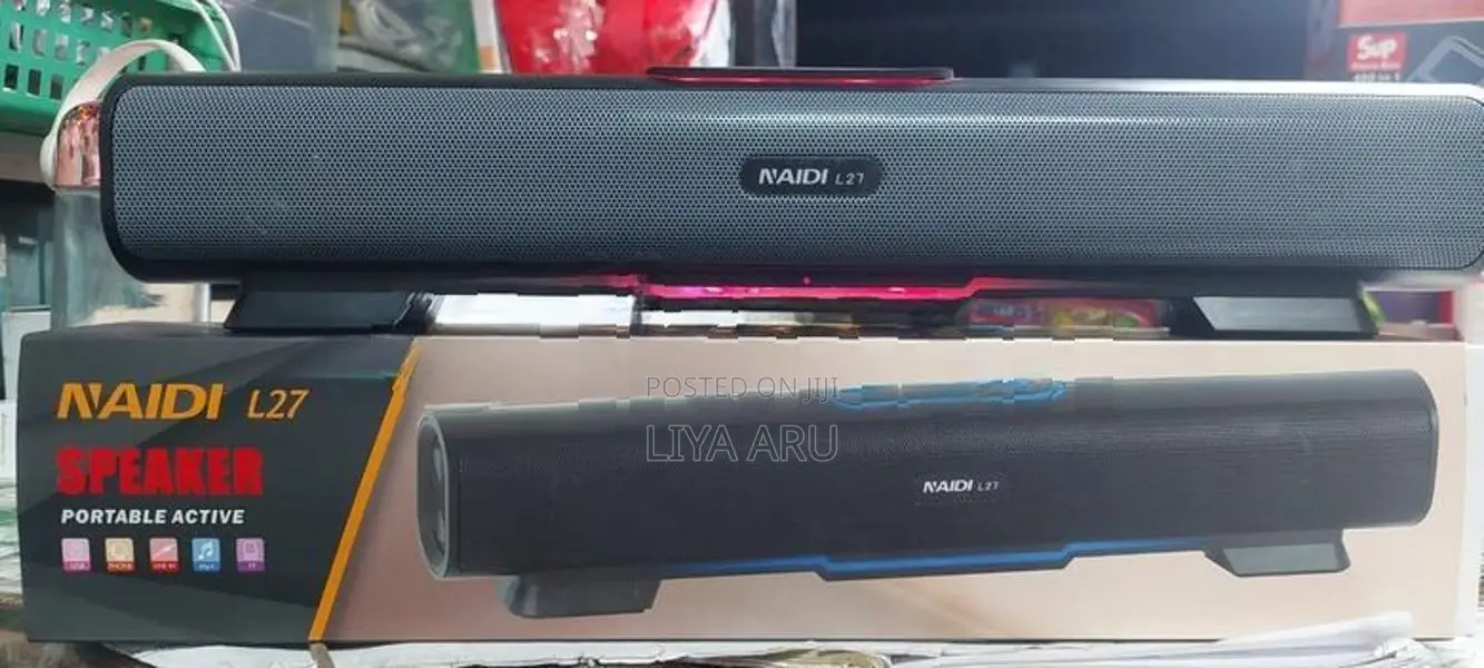 Naidi L27 Sound Bar – Wireless Stereo Speaker