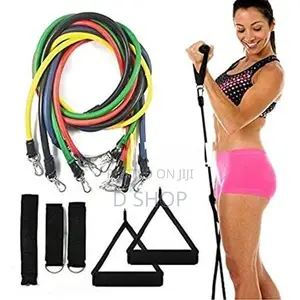 11 Pcs Power Resistance Band - Exerciser GYM
