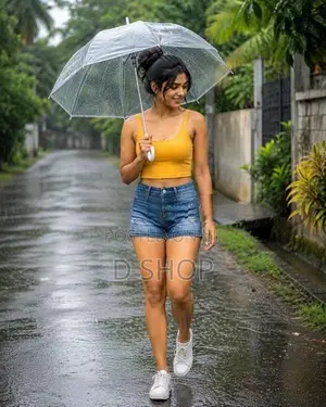 Transparent Large Umbrella