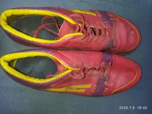 Spectra Football/Rugby Boots - Red with Yellow