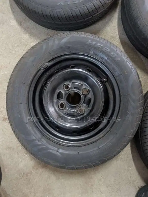 12" Steel Rims with Tires