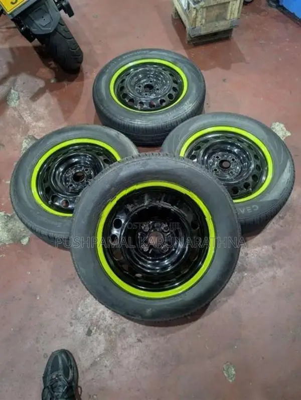 15'' Steel Rims with Tires