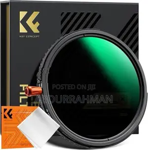 K and F Concept 82mm Black Diffusion Mist Effect 1/4