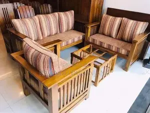 Teak Box Sofa Set