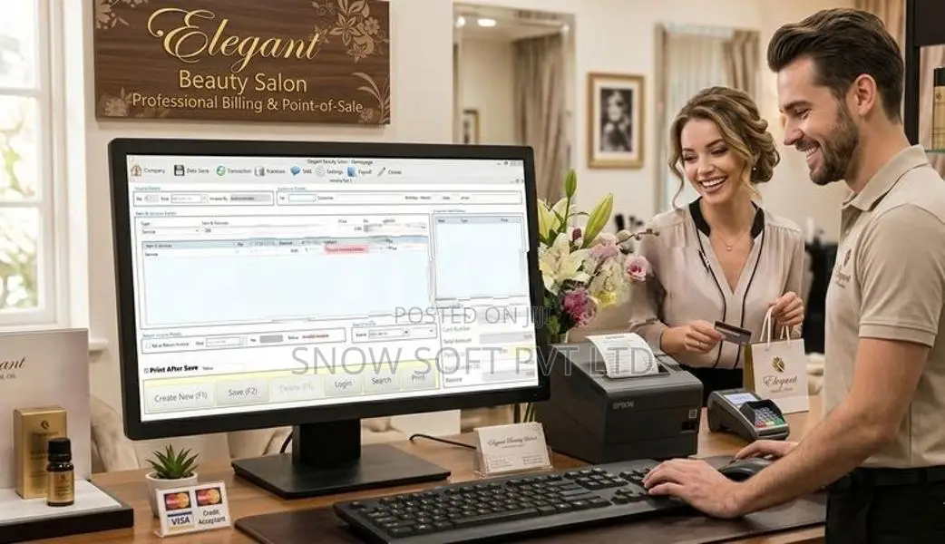 Smart POS System for Beauty Salons