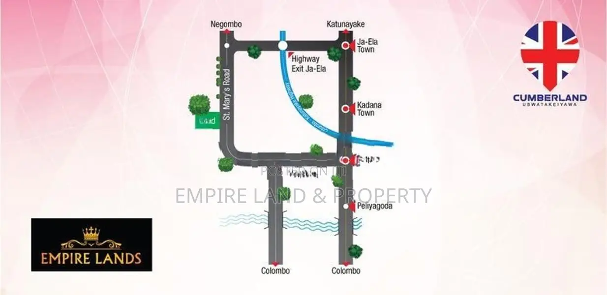 Uswetakeiyawa St Mary's Road Luxury Land Plots For Sale