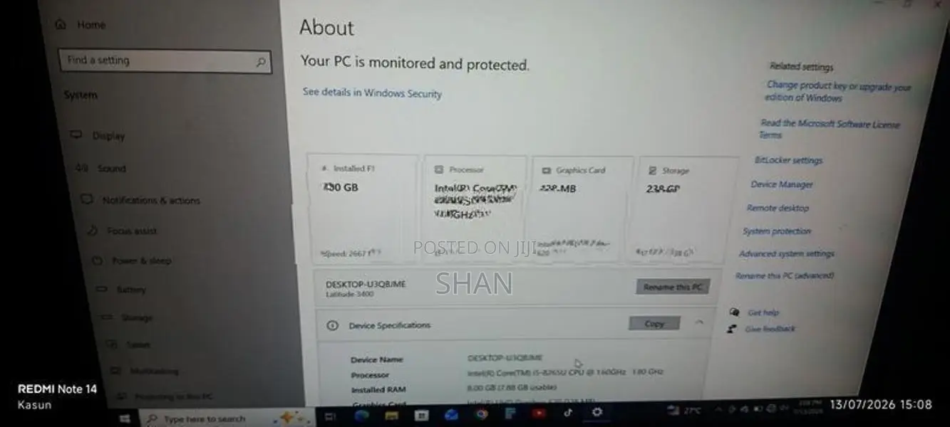 Dell Latitude 3400 Laptop