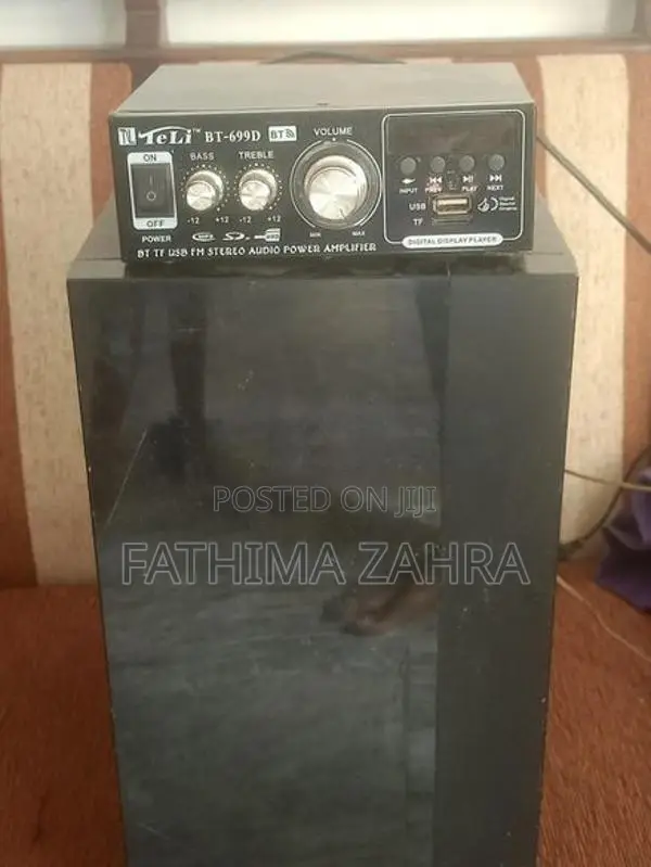 Subwoofer with Amplifier