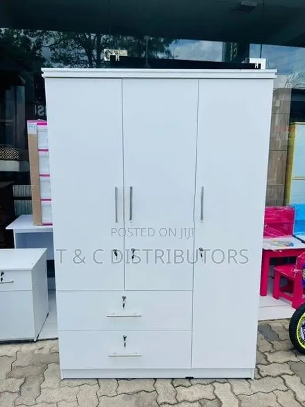 Melamine 3 Door Wardrobe