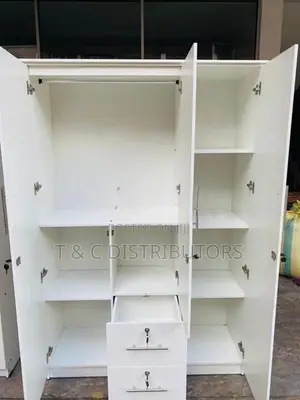 Melamine 3 Door Wardrobes
