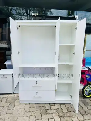 Melamine 3 Door Wardrobe