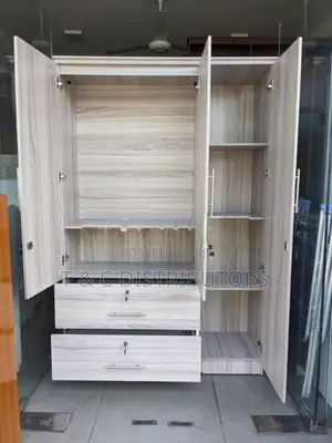 Melamine 3 Door Wardrobe