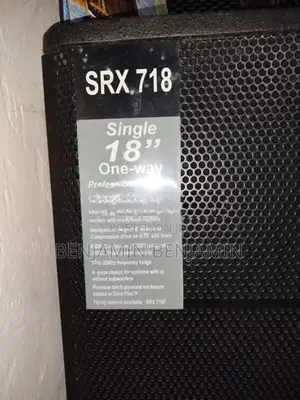 JBL XRS 718f SIngle Top Subwoofer 18”inch
