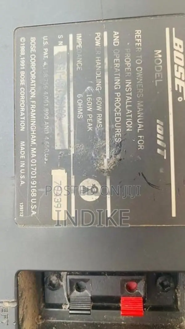 Bose Speaker 101IT