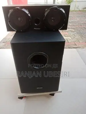 Denon Pioneer Subwoofer Speaker Set