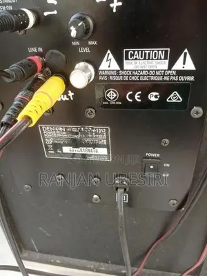 Denon Pioneer Subwoofer Speaker Set