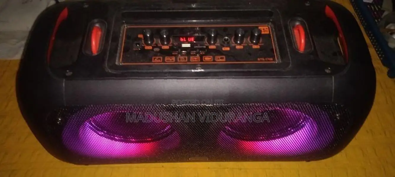 Brodu BTS-1709 Bluetooth Karaoke Dual Speaker