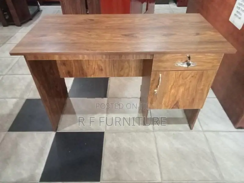 Melamine Writing Table with Cupboard 4