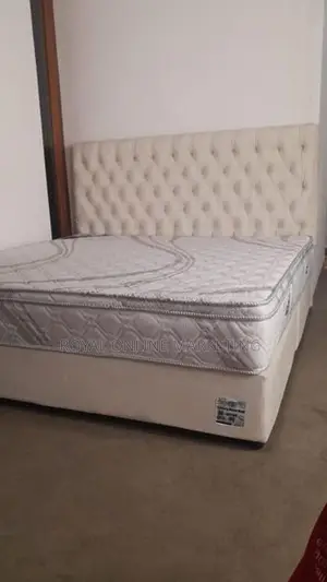 Queen Size Divan Bed with Spring Mattress (G-5)