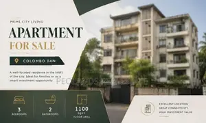 (NA692) 3BR Apartment for Sale in Colombo 04