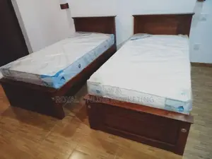 Single Box Bed with Spring Mattress (E-5)