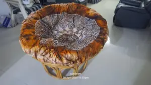Round cane chair