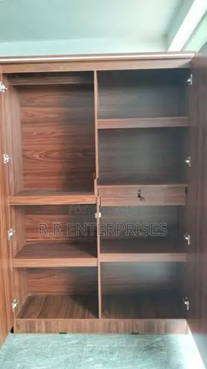 New 6*4 Ft 2 Door Melamine Wardrobes .