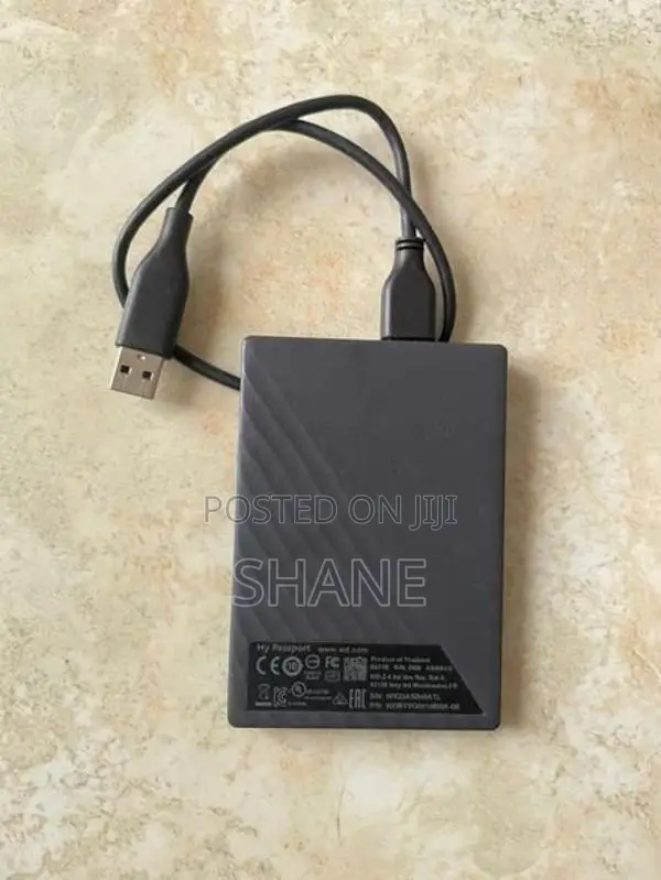 WD My Passport External Hard Drive – 1TB USB 3.0