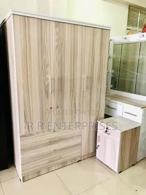 New 3 Door Melamine Wardrobes .