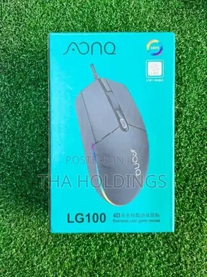 AONQ LG100 Wired Mouse | 1600 DPI RGB LED Brand New