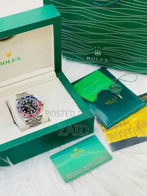 Rolex GMT Master || Pepsi Edition Swiss ETA Automatic Mens Watch