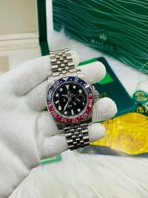 Rolex GMT Master || Pepsi Edition Swiss ETA Automatic Mens Watch