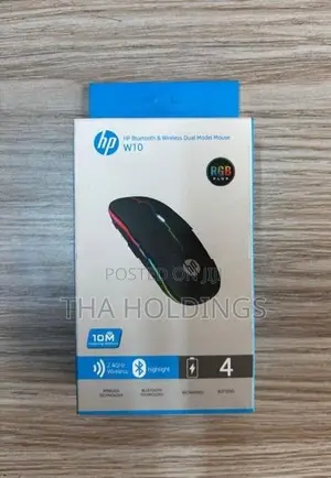 HP W10 Wireless Mouse | 2.4GHz USB Receiver Brand New