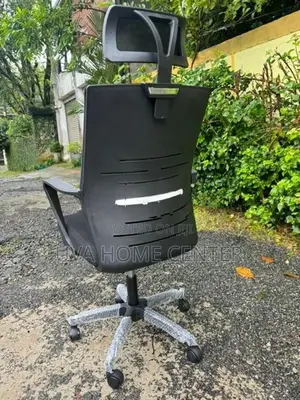 819A Head Rest Office Chair Blk