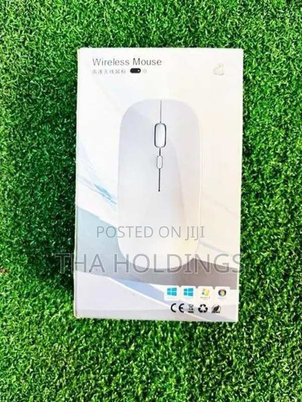White Wireless Mouse | 2.4GHz USB Brand New