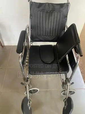 Full option commode wheel chair