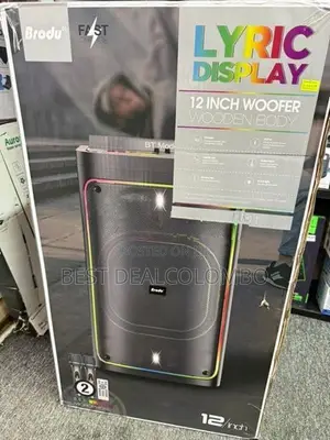 Brodu 2241 Party Box Speaker With Wireless MIC