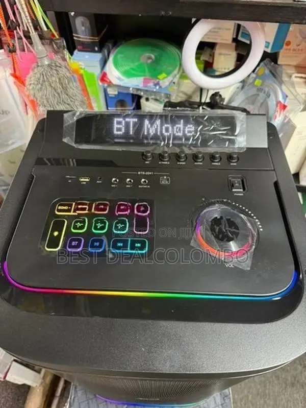 Brodu 2241 Party Box Speaker With Wireless MIC