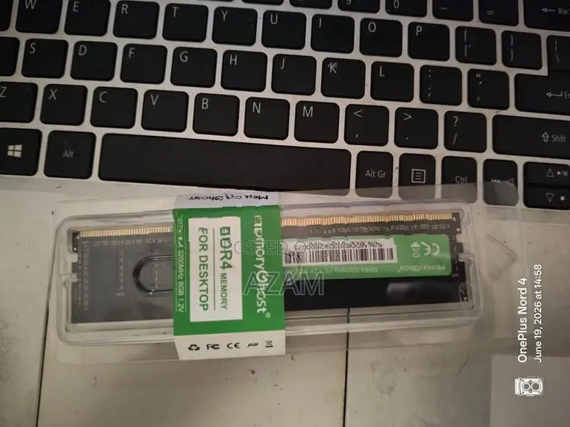 DDR4 8GB 3200Mhz RAM