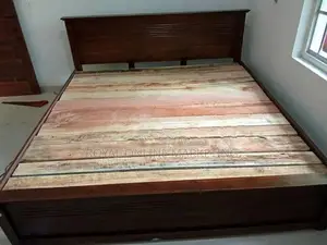 Teak Queen Size Box Bed (B-6)