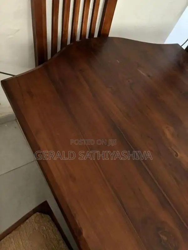 6 Chair - Teak Dining Table Set
