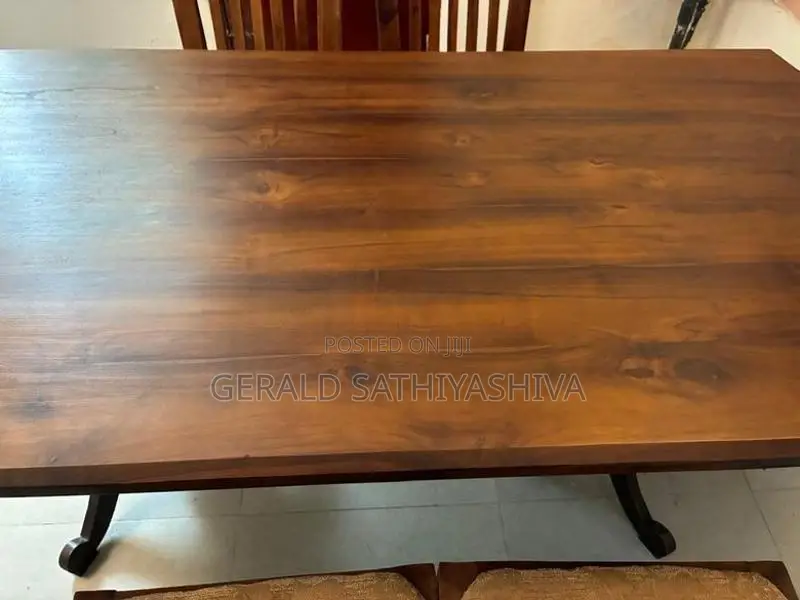 6 Chair - Teak Dining Table Set