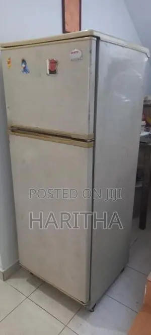 Sanyo Two door refrigerator .