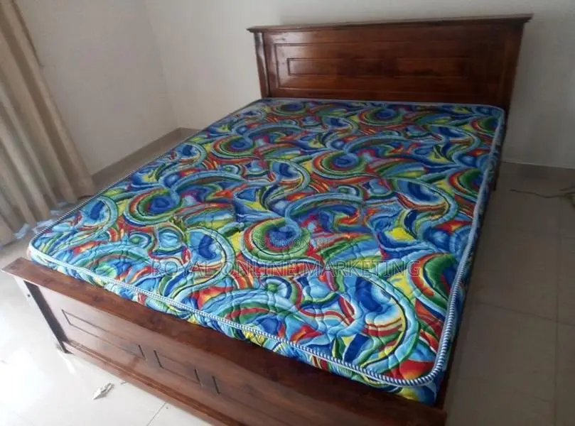 King Size (72-72) Box Bed with Arpico Hybrid Mattress (E-6)