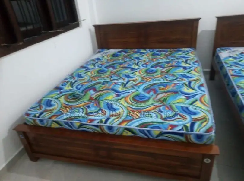King Size (72-72) Box Bed with Arpico Hybrid Mattress (E-6)