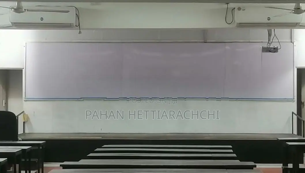 White Board With Stand Stage Lights