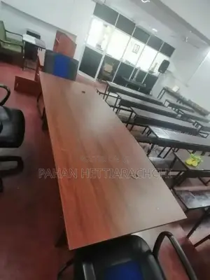 Office Table with Chairs