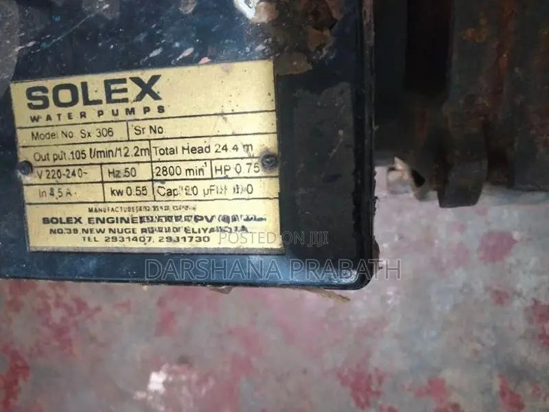 Solex Water Pump